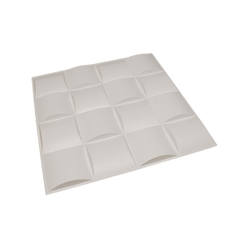 Panou durabil de decorare a peretelui din PET imprimat 3D