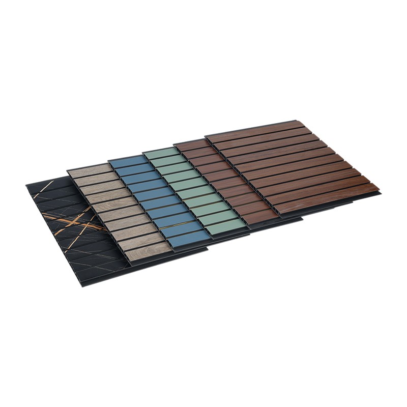 Panou interior canelat PVC Great Wall Placarea peretelui livingului